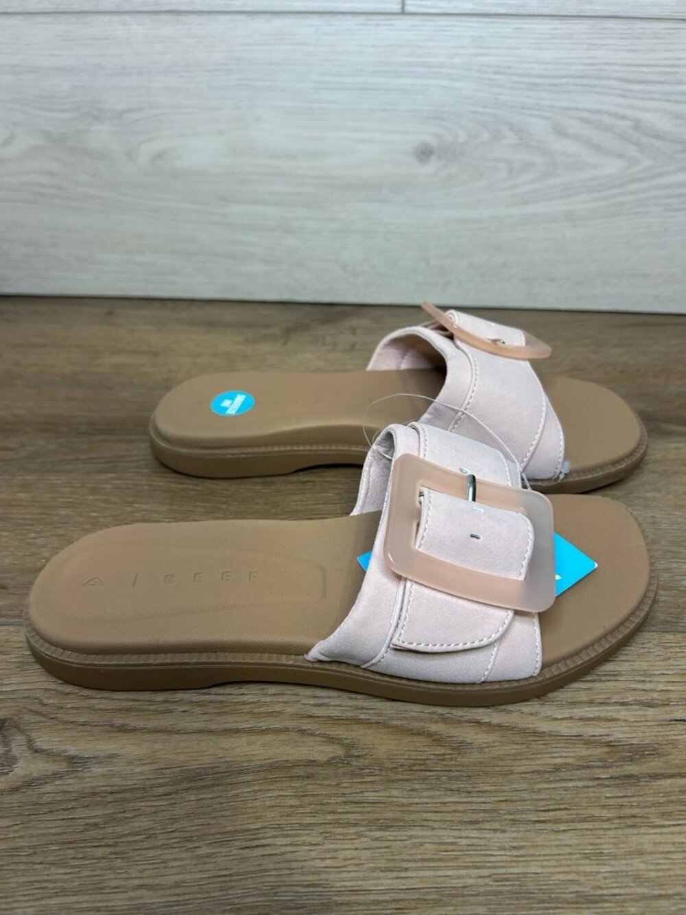 Reef Slide Sandals Sunny Emma Cameo Rose Pink Size 7
